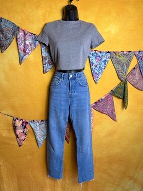 BDG Urban Outfitters High-Waist Straight Leg Jeans